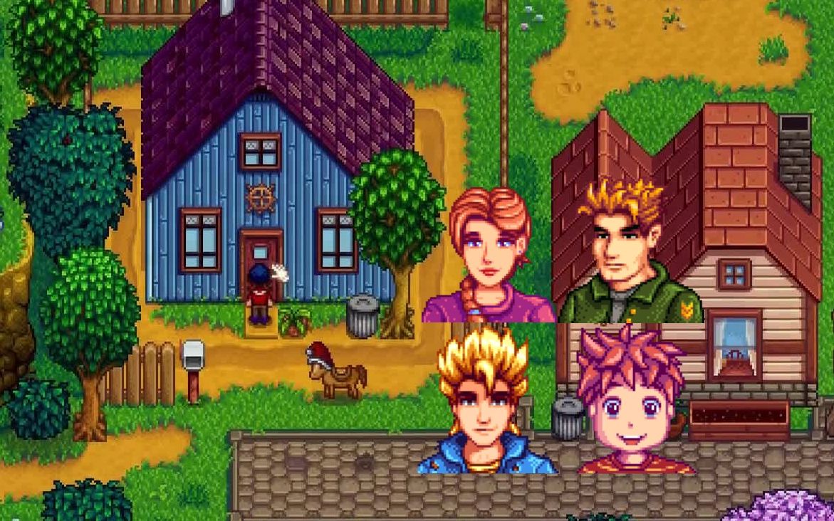 【星露谷物语】在乔迪家聚会