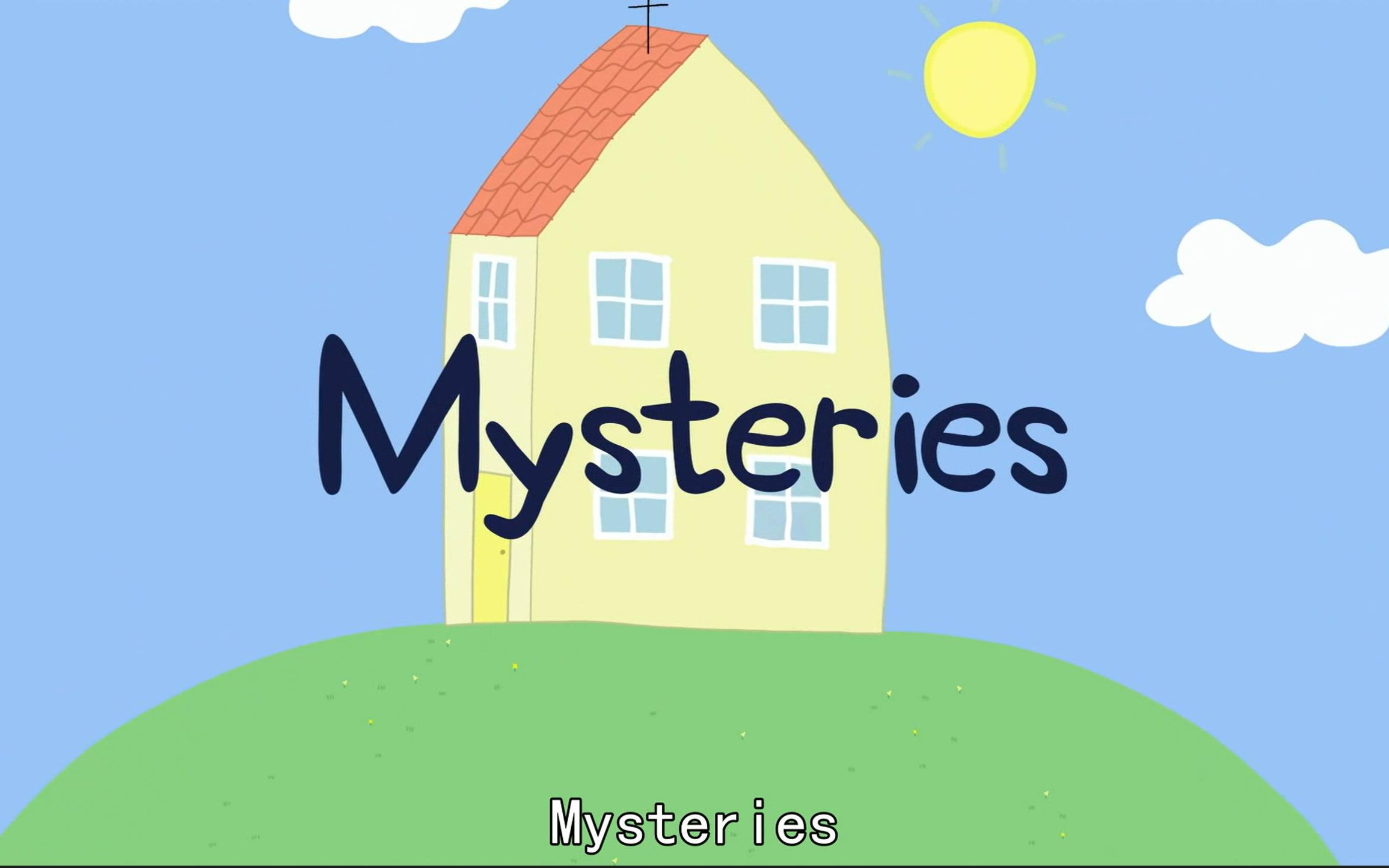 (小猪佩奇) Mysteries【英文字幕】哔哩哔哩bilibili