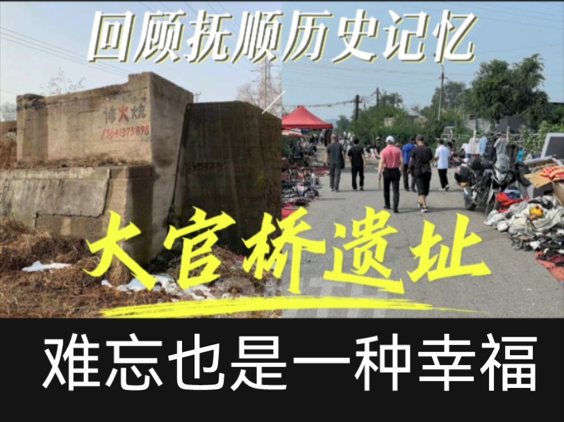 寻找民国时期的抚顺大官屯,发现了大官桥遗址和西五街杨柏河暗渠!哔哩哔哩bilibili