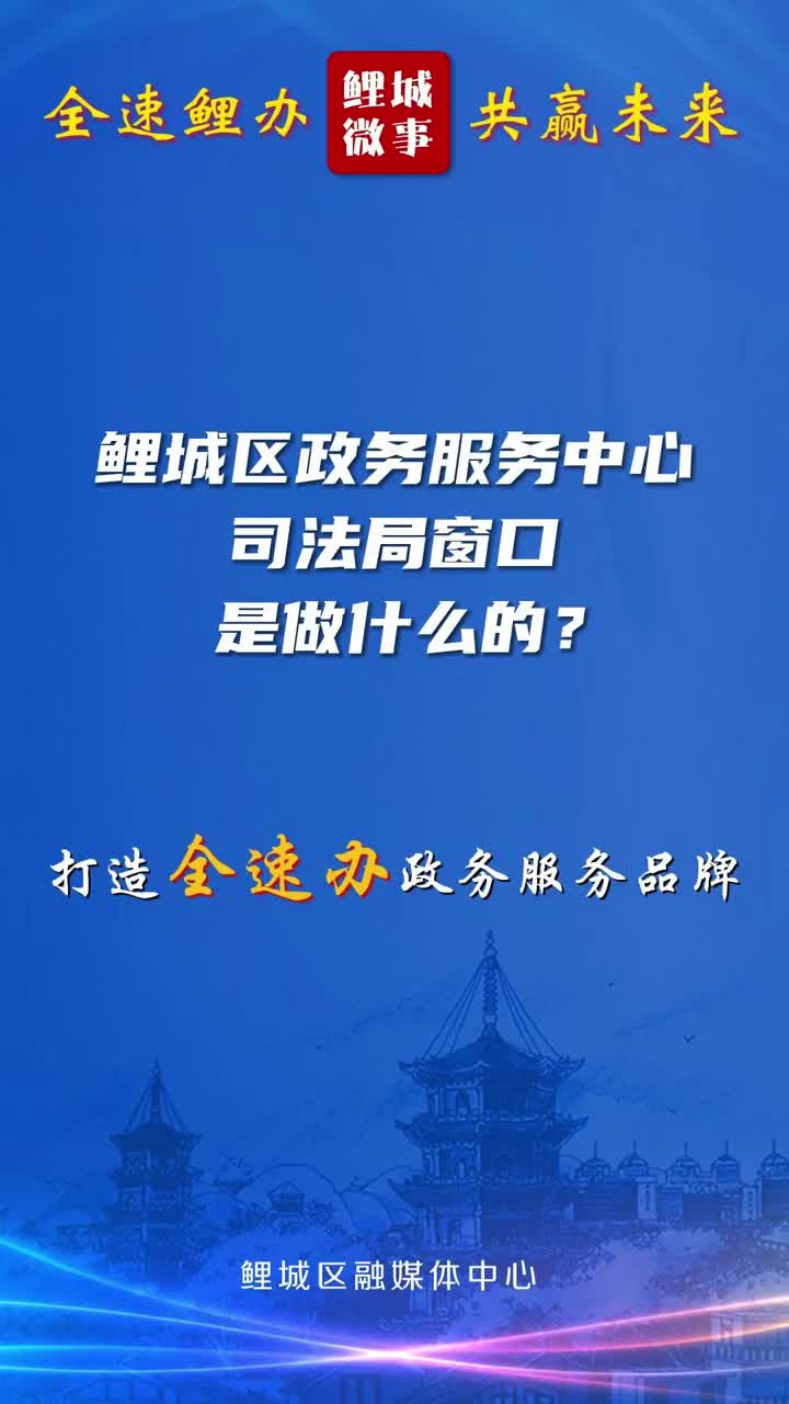 鲤城区政务服务中心司法局窗口是做什么的政务服务中心窗口便民服哔哩哔哩bilibili