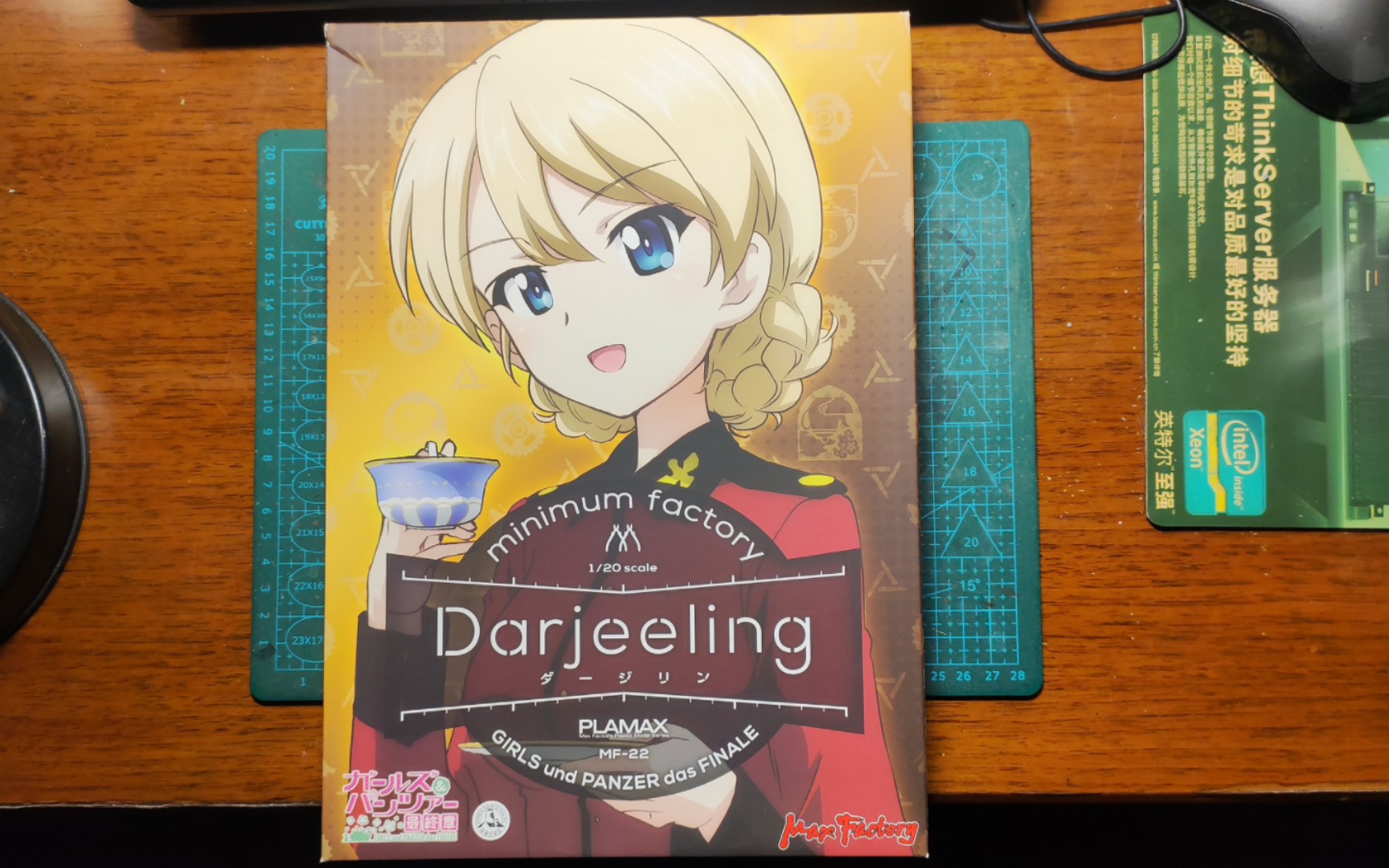 【模型测评】max factory 1/20 少女与战车大吉岭 兵人模型