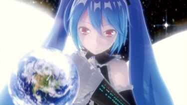 初音未来16周年巨大娘初音未来不会消失电音+舞蹈初音ミクの消失