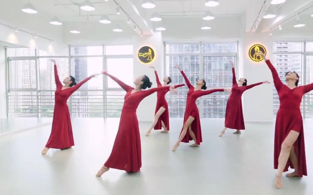 深舞61依梵老师古典舞《绒花》完整版【中舞网app精选】