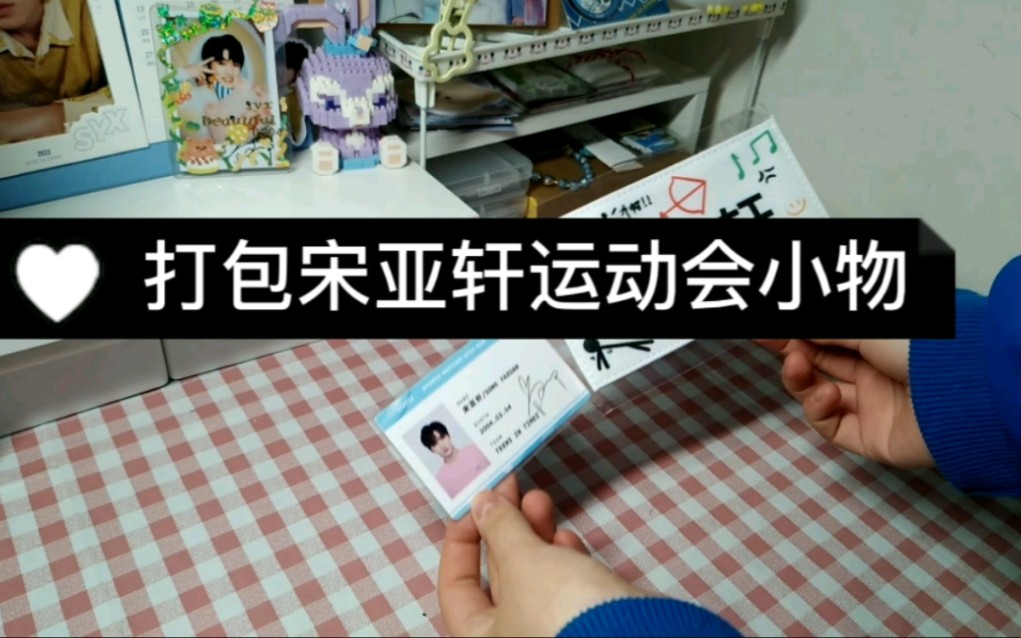 【打包】宋亚轩运动会ID卡名牌|半沉浸哔哩哔哩bilibili