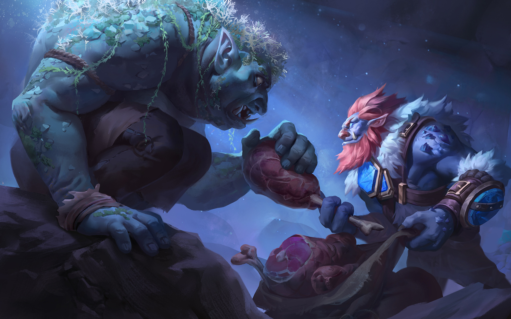 活动作品英雄联盟宇宙特朗德尔王者的盛宴