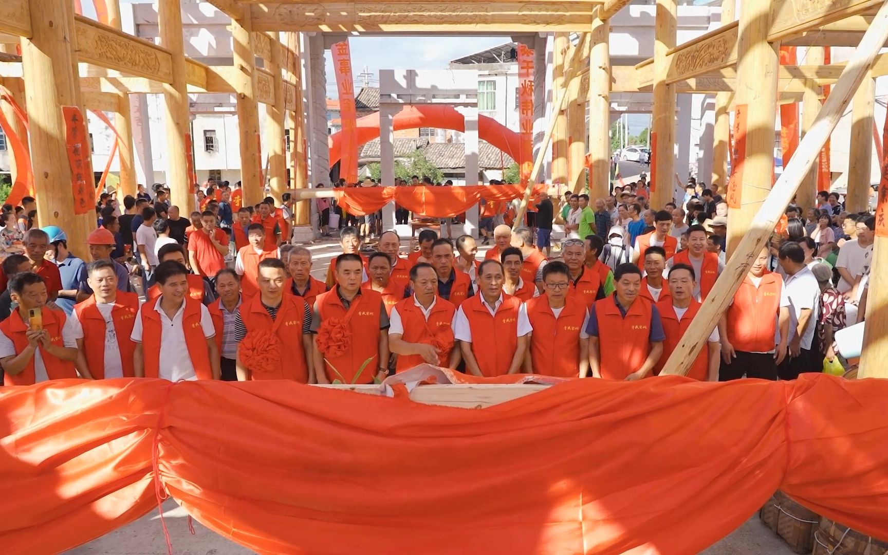 陇西长溪李氏宗祠上梁庆典哔哩哔哩bilibili