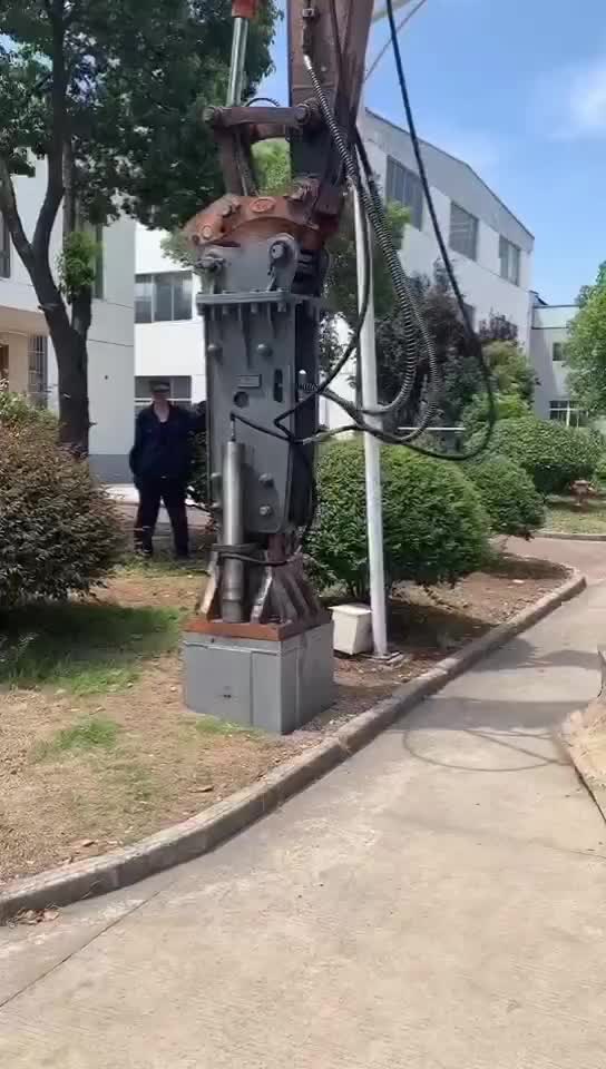 挖掘机路灯开孔机 液压挖改方孔机 路灯基础方孔机
