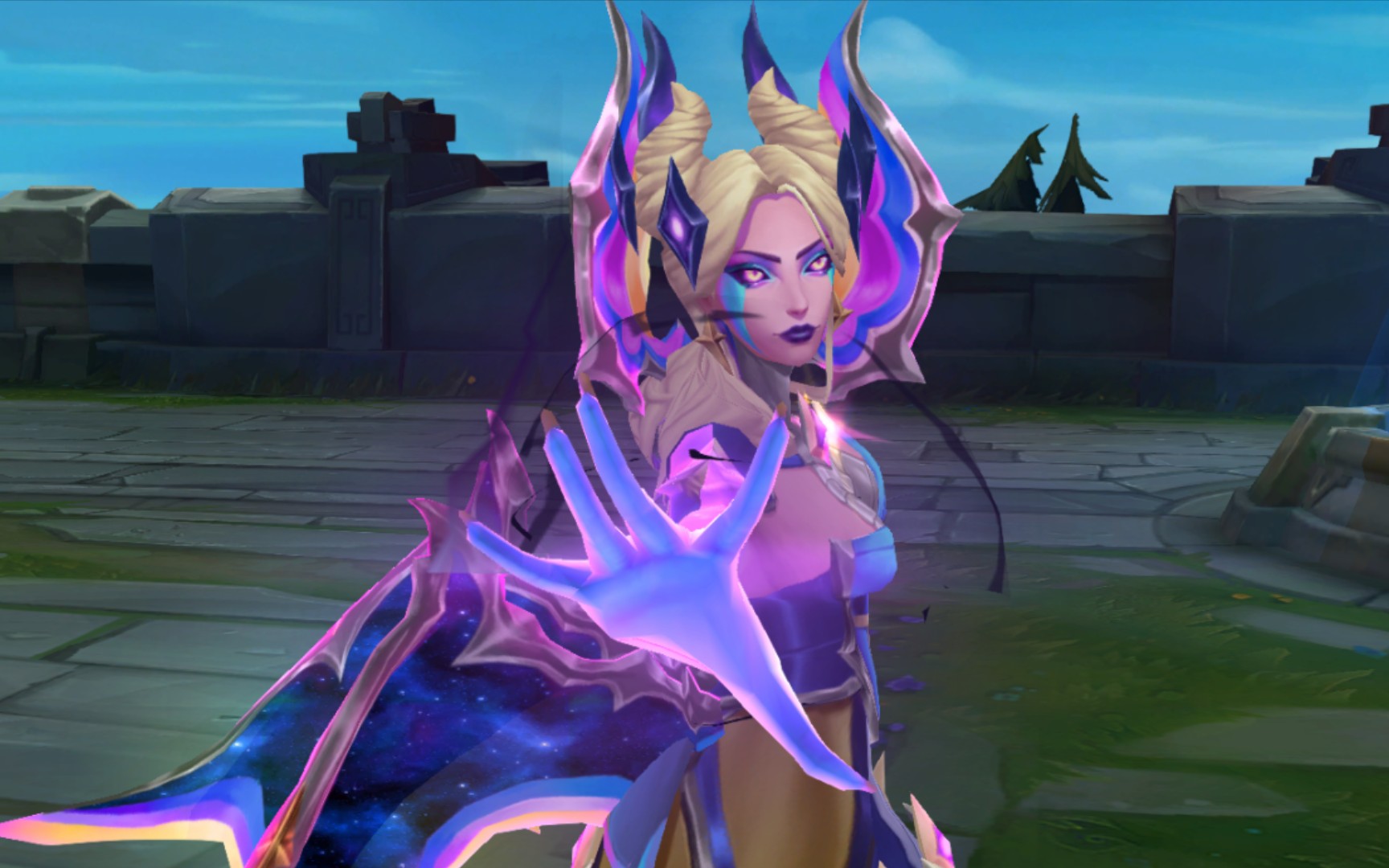 星守莫甘娜好大的邪恶ω星之吞噬者莫甘娜3d皮肤鉴赏