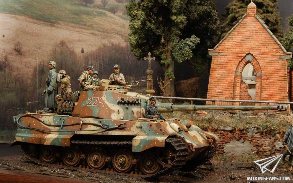 1214虎哥英雄连2----互相白给之进击的虎王坦克(happycat vs nicko)