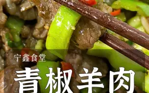 Télécharger la video: 青椒羊肉|简单下饭家常菜✔