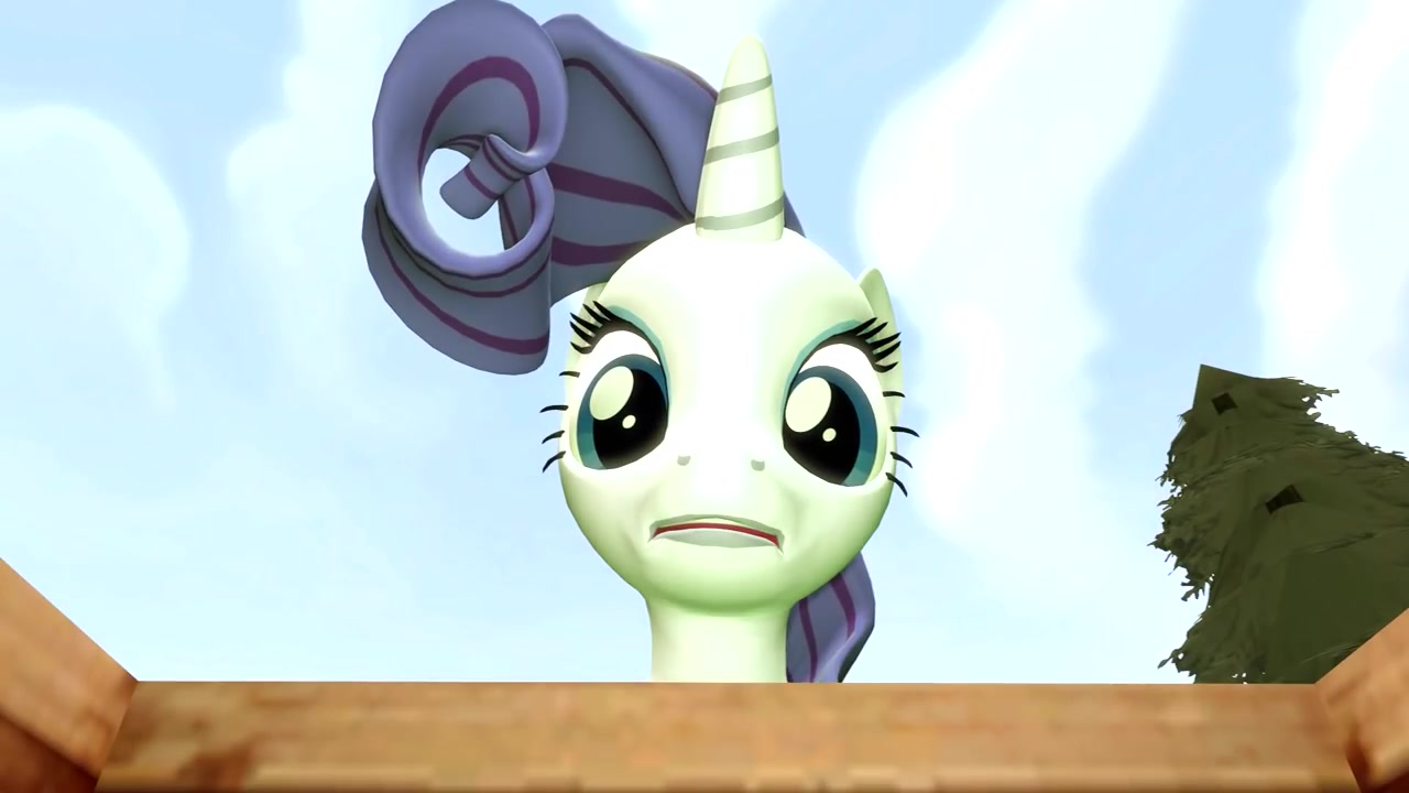 箱子吃马系列 cursed pony magic rarity[彩虹小马/小马宝莉]_哔哩