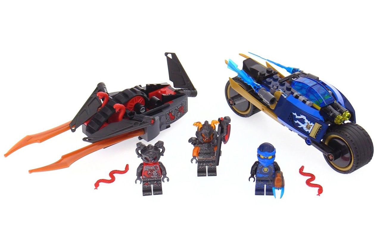 乐高lego 70622 幻影忍者 雷霆摩托车 拼搭搬砖视频_哔哩哔哩 (゜-゜)