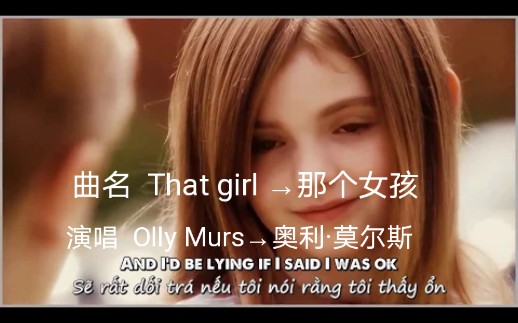 [图]【英国歌曲】【英语歌曲】【演唱 Olly Murs→奥利·莫尔斯】【曲名 That girl →那个女孩】2018年版本，原版本已经被替换，这是二次加工版本