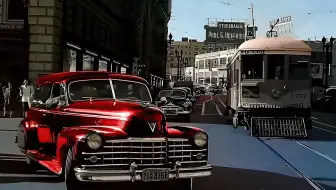 3500公里的旅程 美国人在1940年由旧金山驾车到芝加哥 彩色 哔哩哔哩 Bilibili