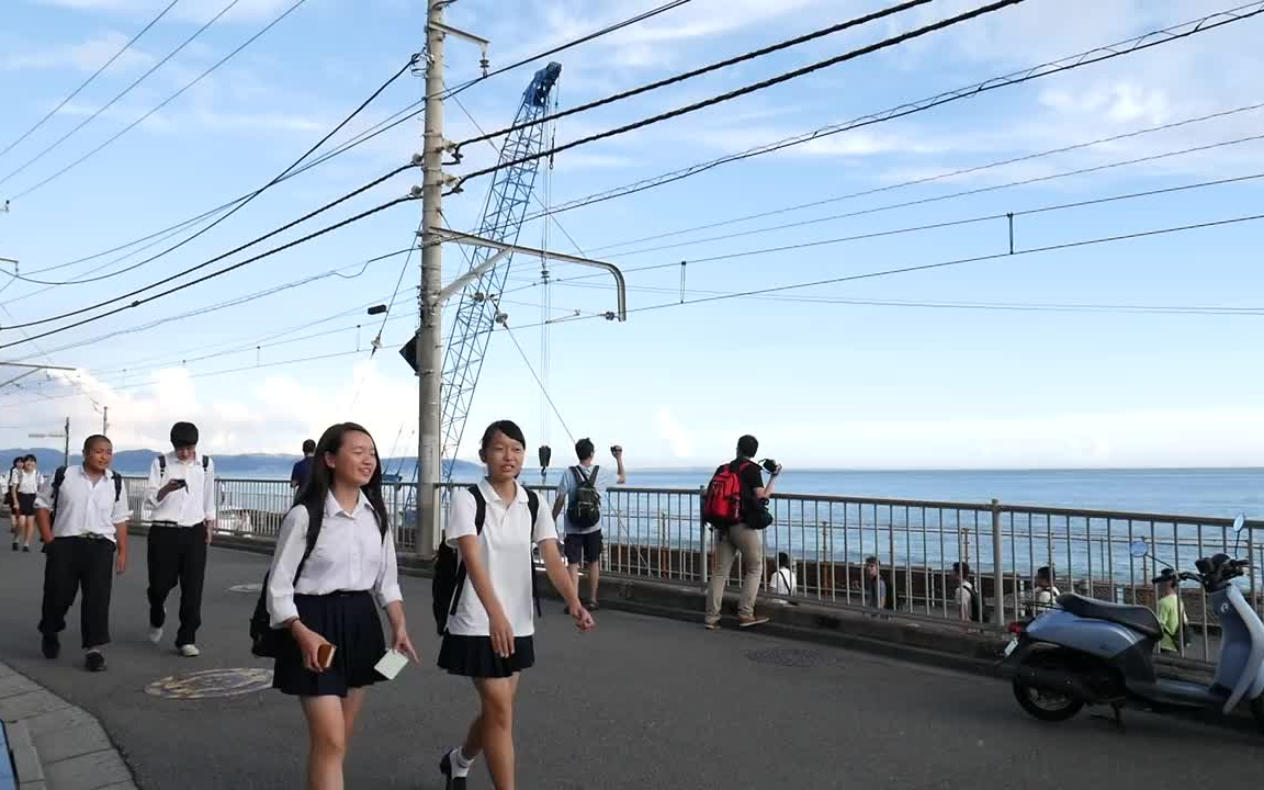 日本美食之旅日本镰仓(灌篮高手取景地)那些有趣的街边小吃哔哩哔哩bilibili