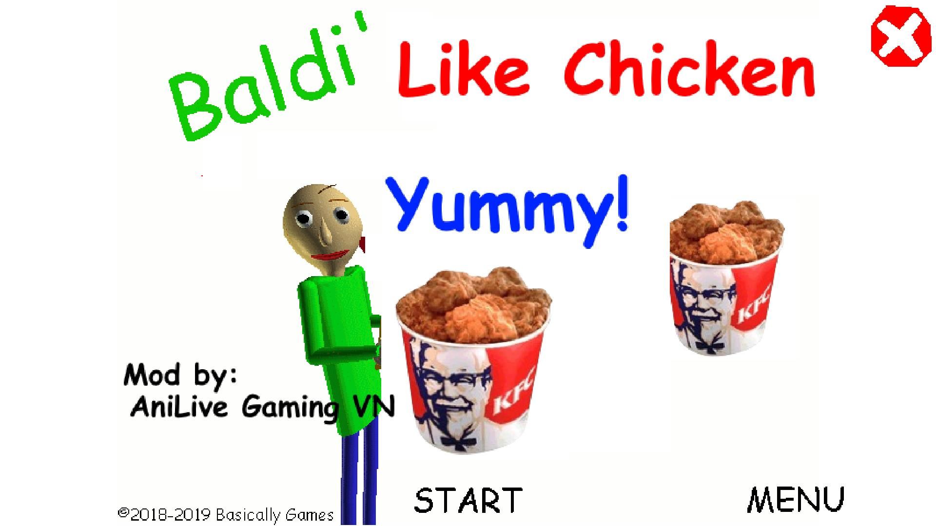 [baldis basics mod]巴迪老师喜欢鸡肉