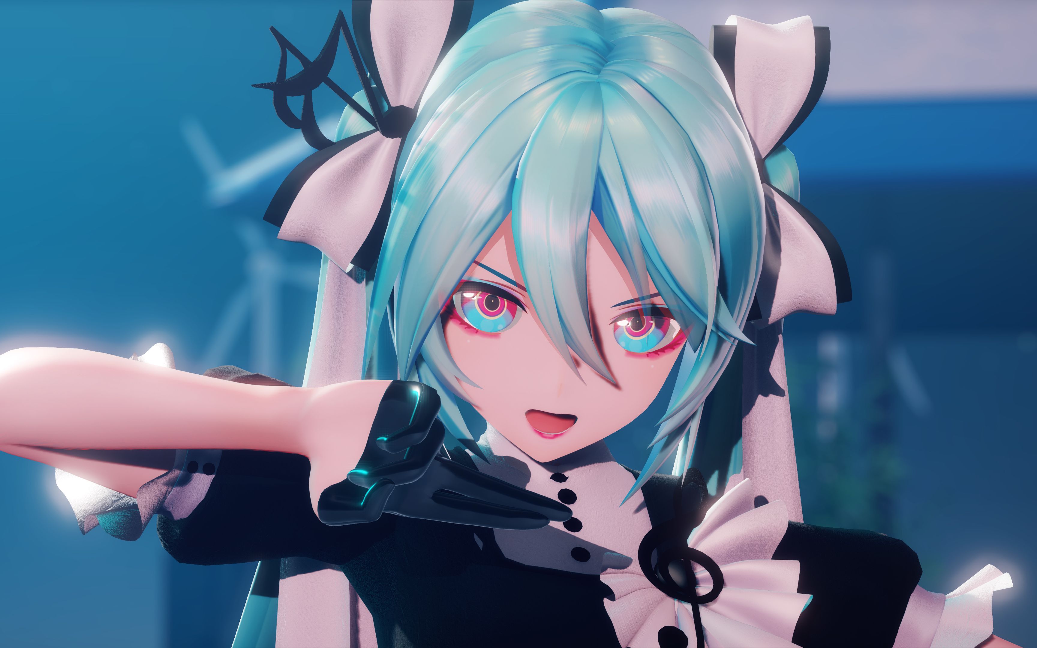 [图]【VOCALOID/MMD】YYB式初音：现在就让我来审判你吧！