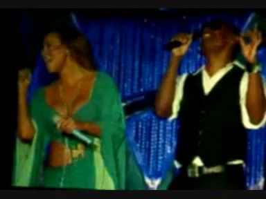 [图]【大冒险现场】Mariah Carey thank god I found you & one sweet day live