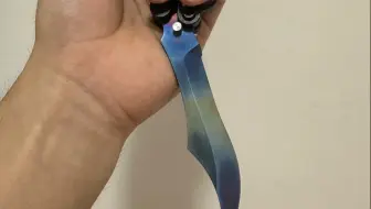 淬火蝴蝶，80%还原cs蝴蝶刀