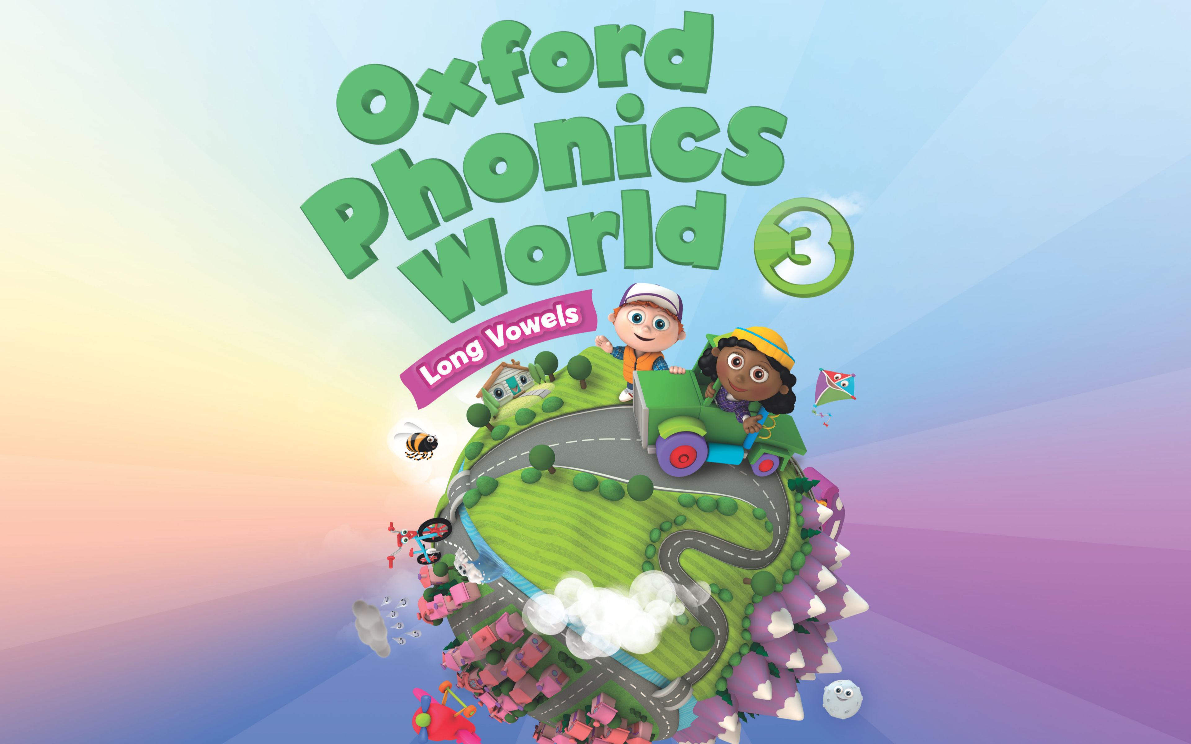 牛津自然拼读 三级(长元音) oxford phonics world 3 --- long vowels