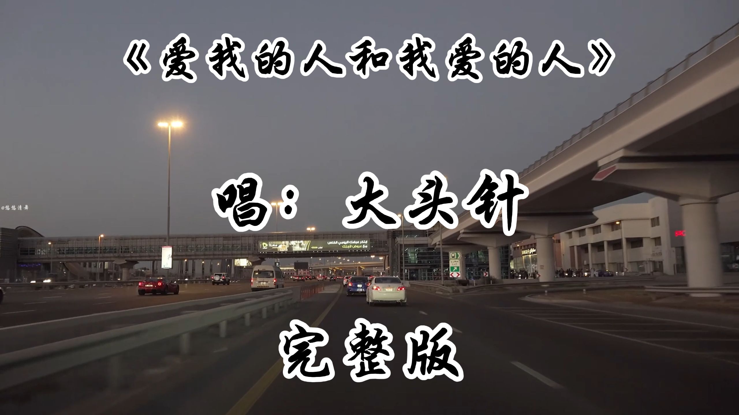 大头针翻唱《爱我的人和我爱的人》完整版 老歌新唱 大头针演绎