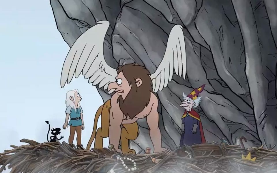 半人半鸟半狮子的狮鹫,把蛋当成武器,远距离投射