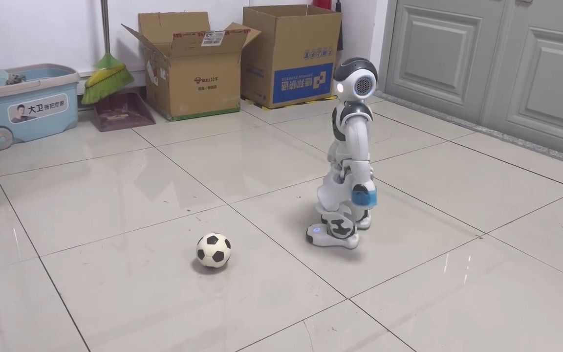 nao机器人踢足球