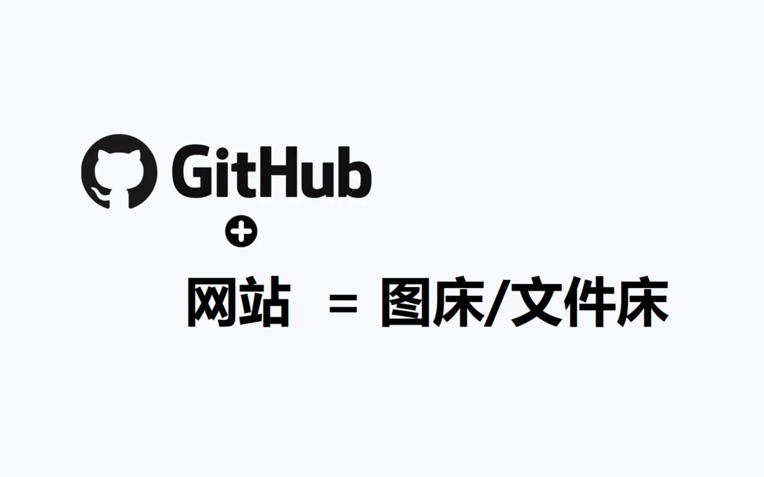 使用网站将图片与文件上传到github #文件床 #图床哔哩哔哩bilibili