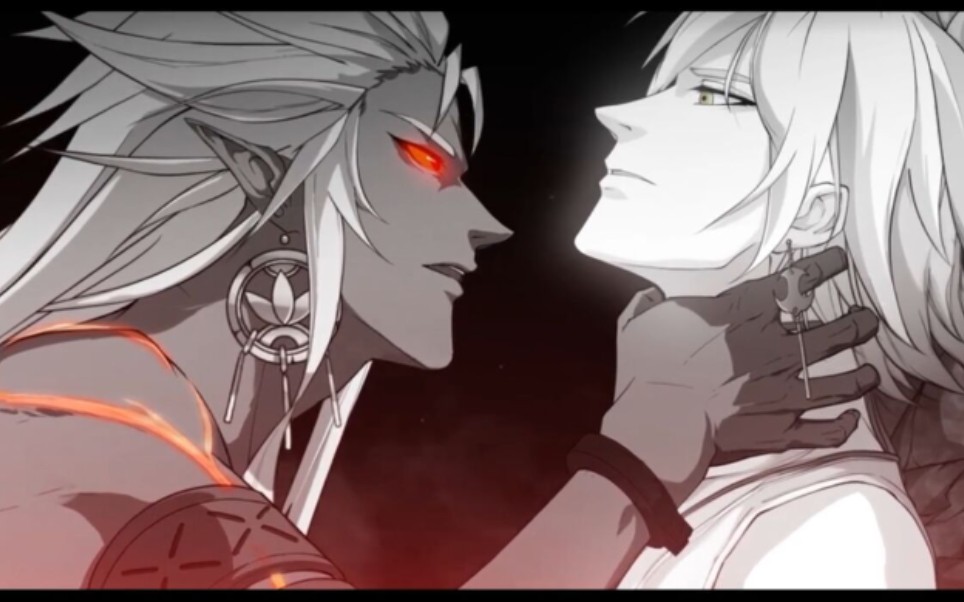 【修帝】《阴阳师》天魔归来—地狱挽歌 剧情修帝互动剪辑,磕cp自用