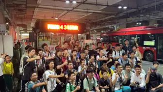 广州公交43路、808路停运前夜末班车发车纪录