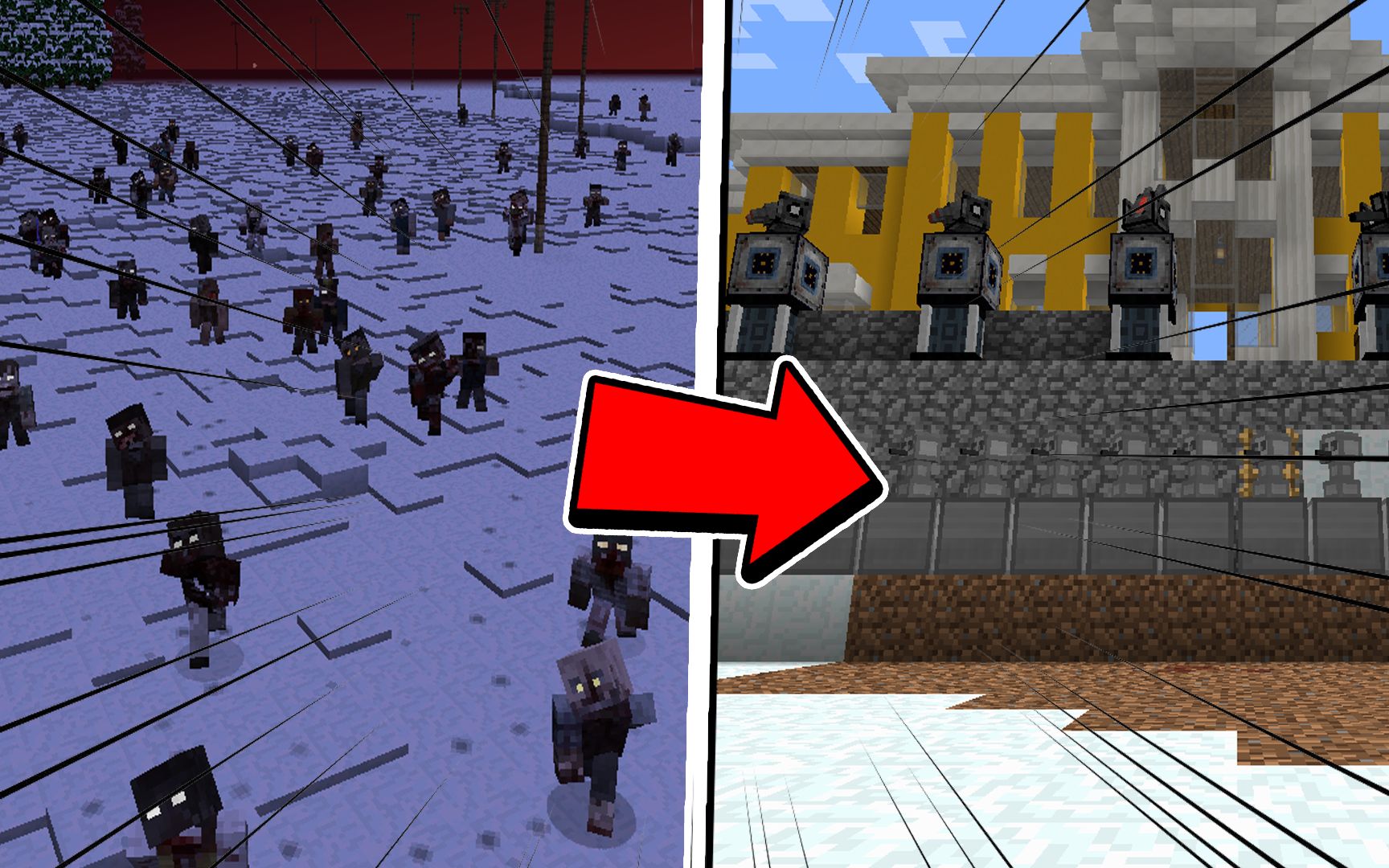 【惊变100天 苏联篇】当把家放满"炮塔"时能抵挡住1000只僵尸的进攻吗