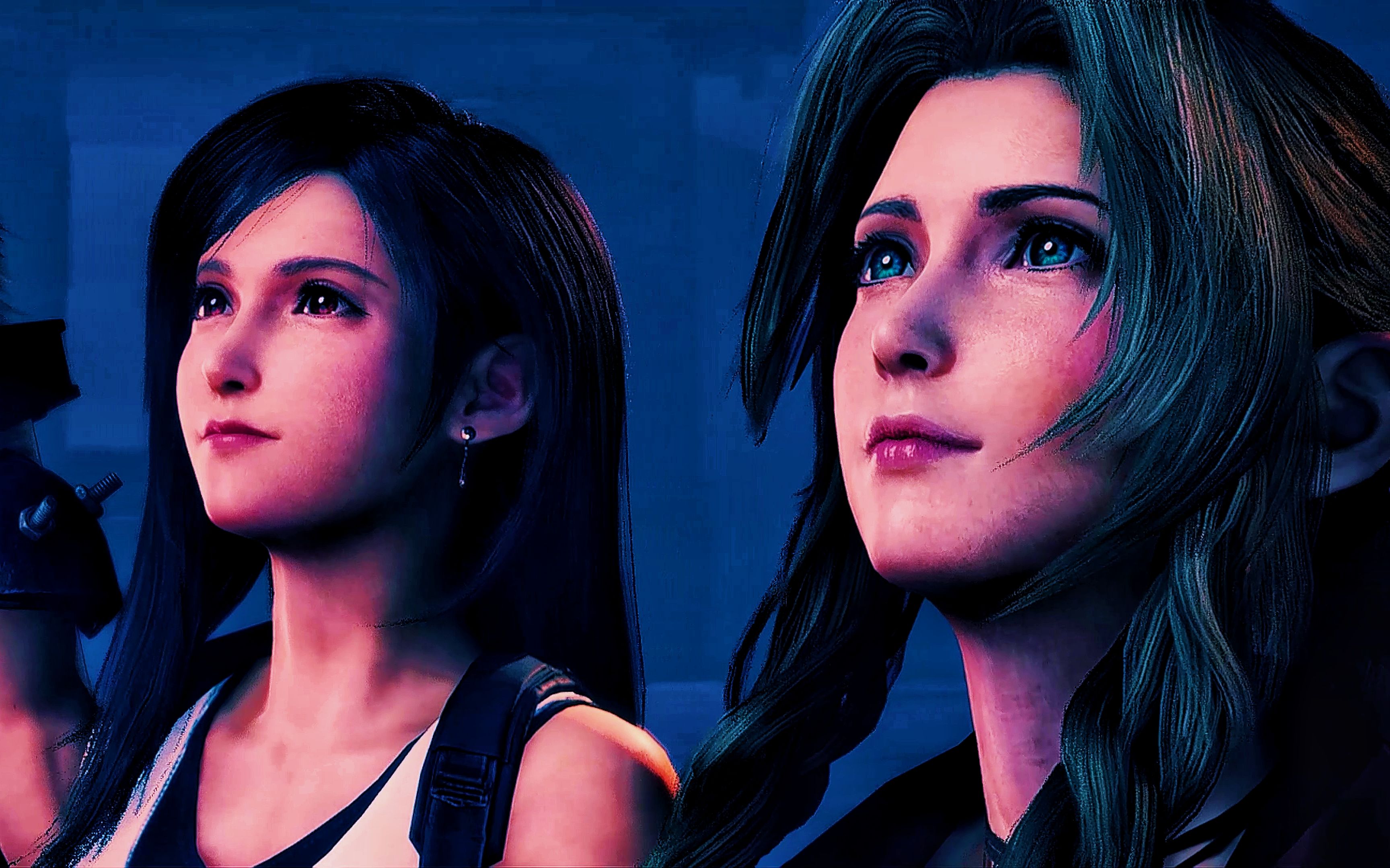 [图]【FF7Re】三人组绝美合照，蒂法超A瞬间！