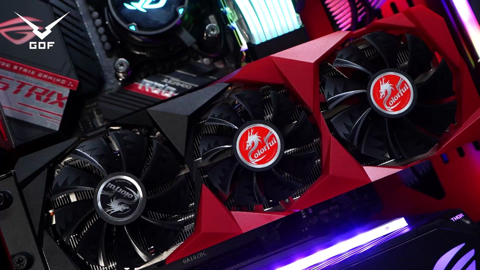 七彩虹rtx3080战斧整机展示