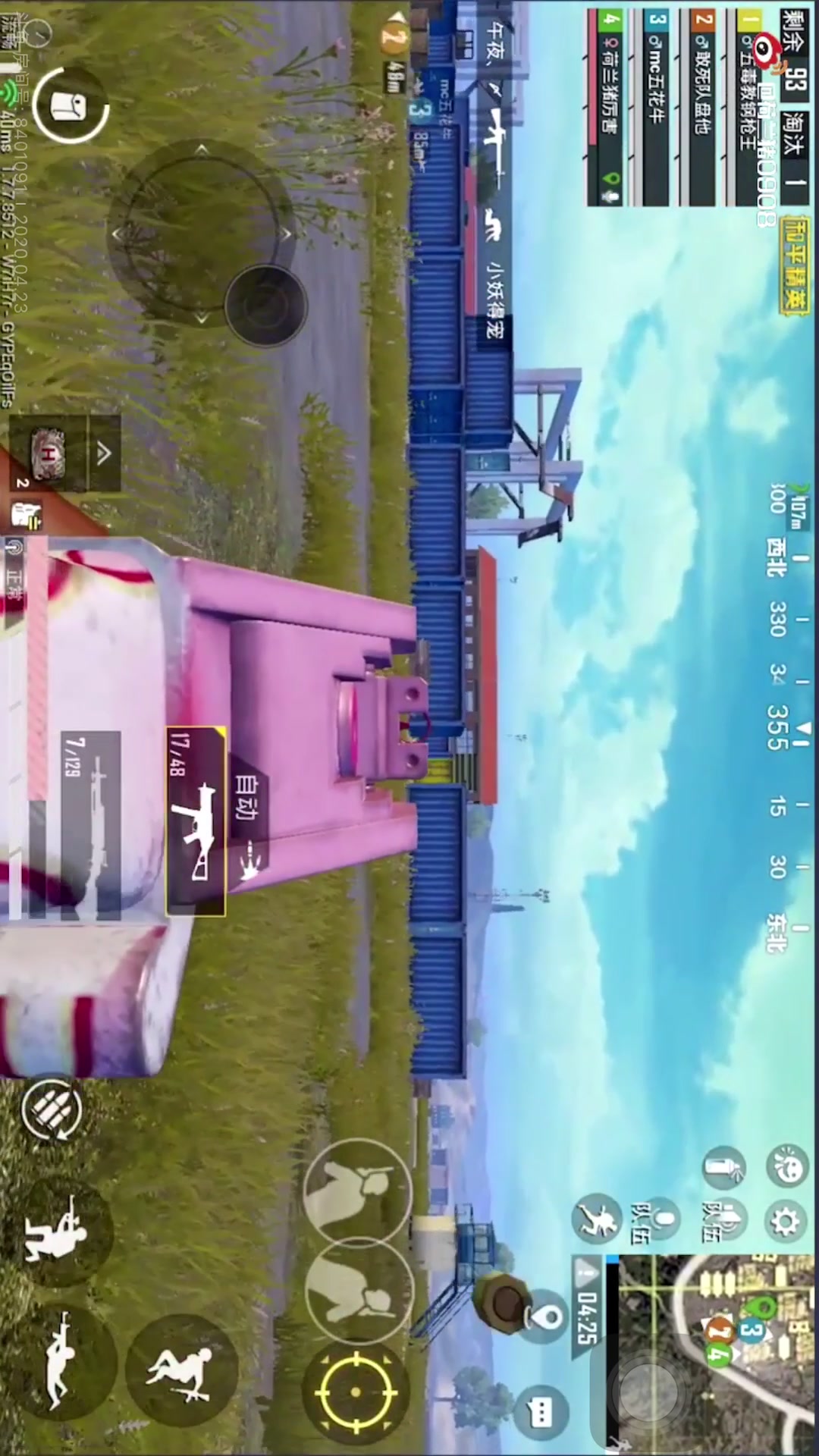 荷兰猪这局太有意思了摇啊摇摇他们啊然后莫名其妙吃鸡了猪猪这技术忽