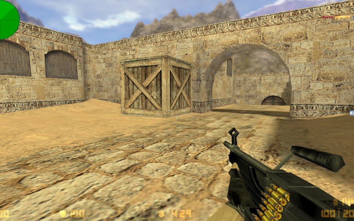 【cs/反恐精英】m249横扫全场!_单机游戏热门视频