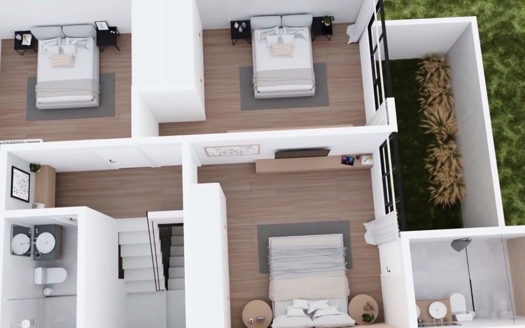 自建房系列i建筑占地8x15米自建房建筑设计