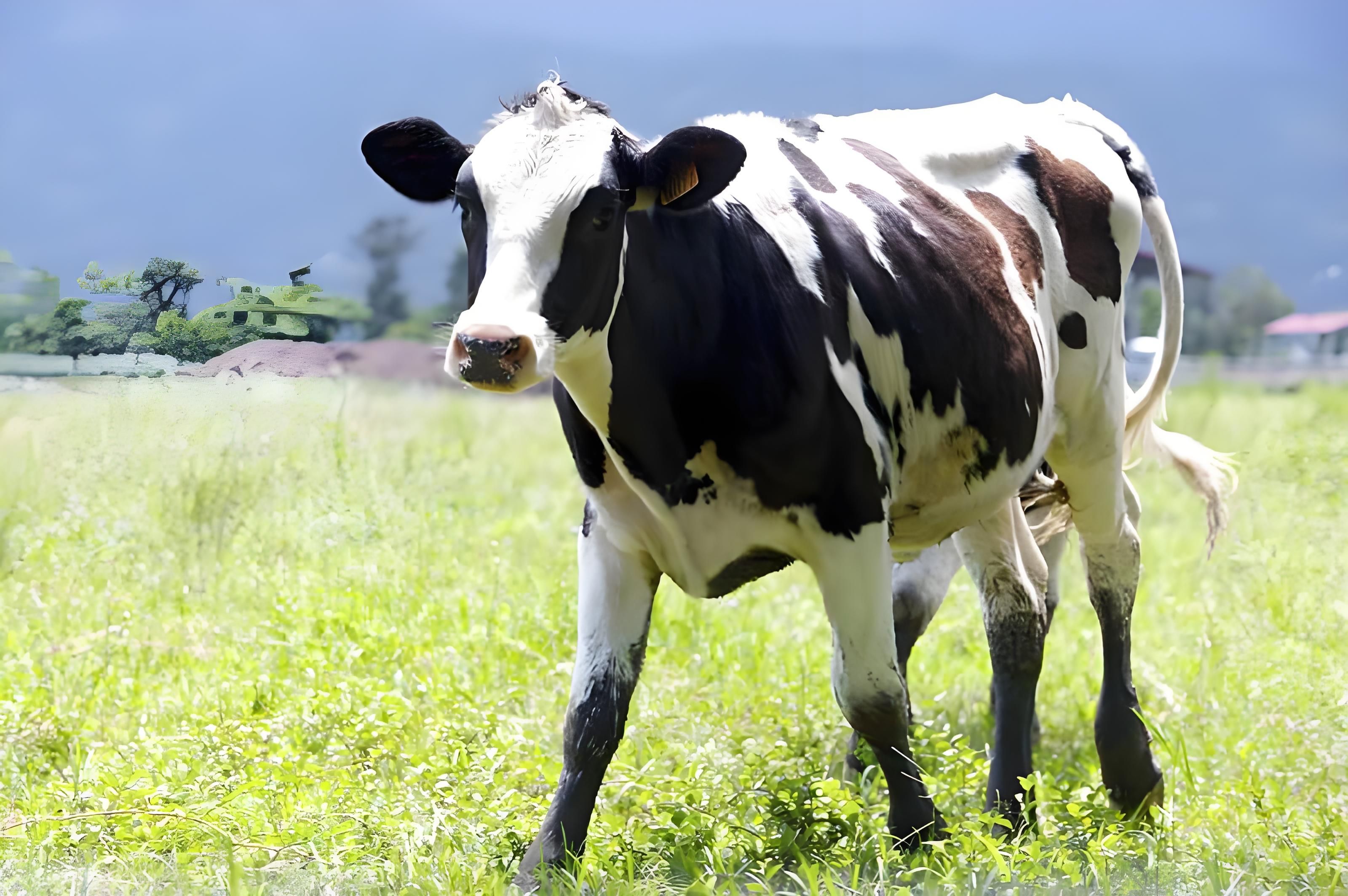 村民家里面的奶牛