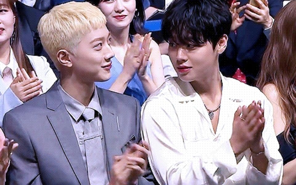 朴志训赖冠霖190609amf颁奖礼红毯得奖舞台cut得奖感言