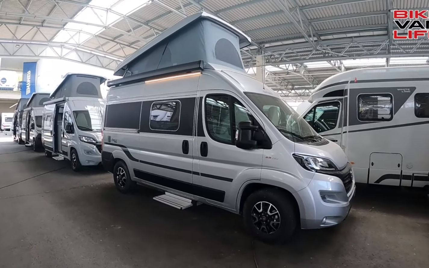 4米升顶b型房车 - hymer free 540 2021款(机翻字幕)_哔哩哔哩 (゜-゜