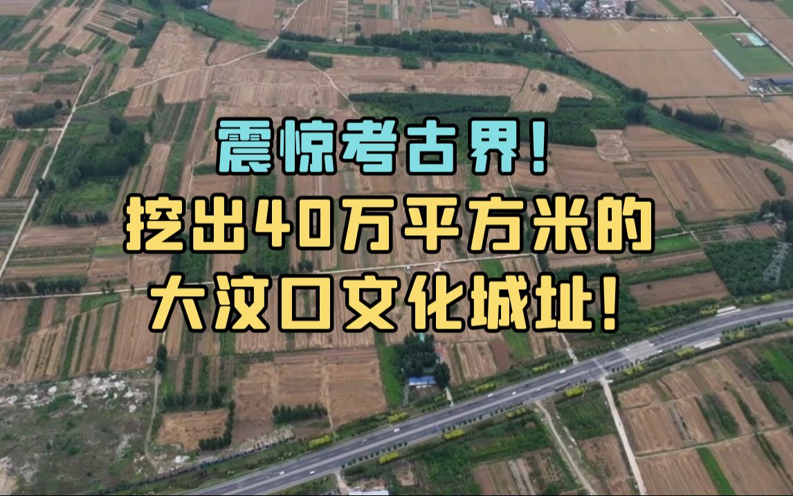 海岱地区目前发现的面积最大的大汶口文化城址哔哩哔哩bilibili