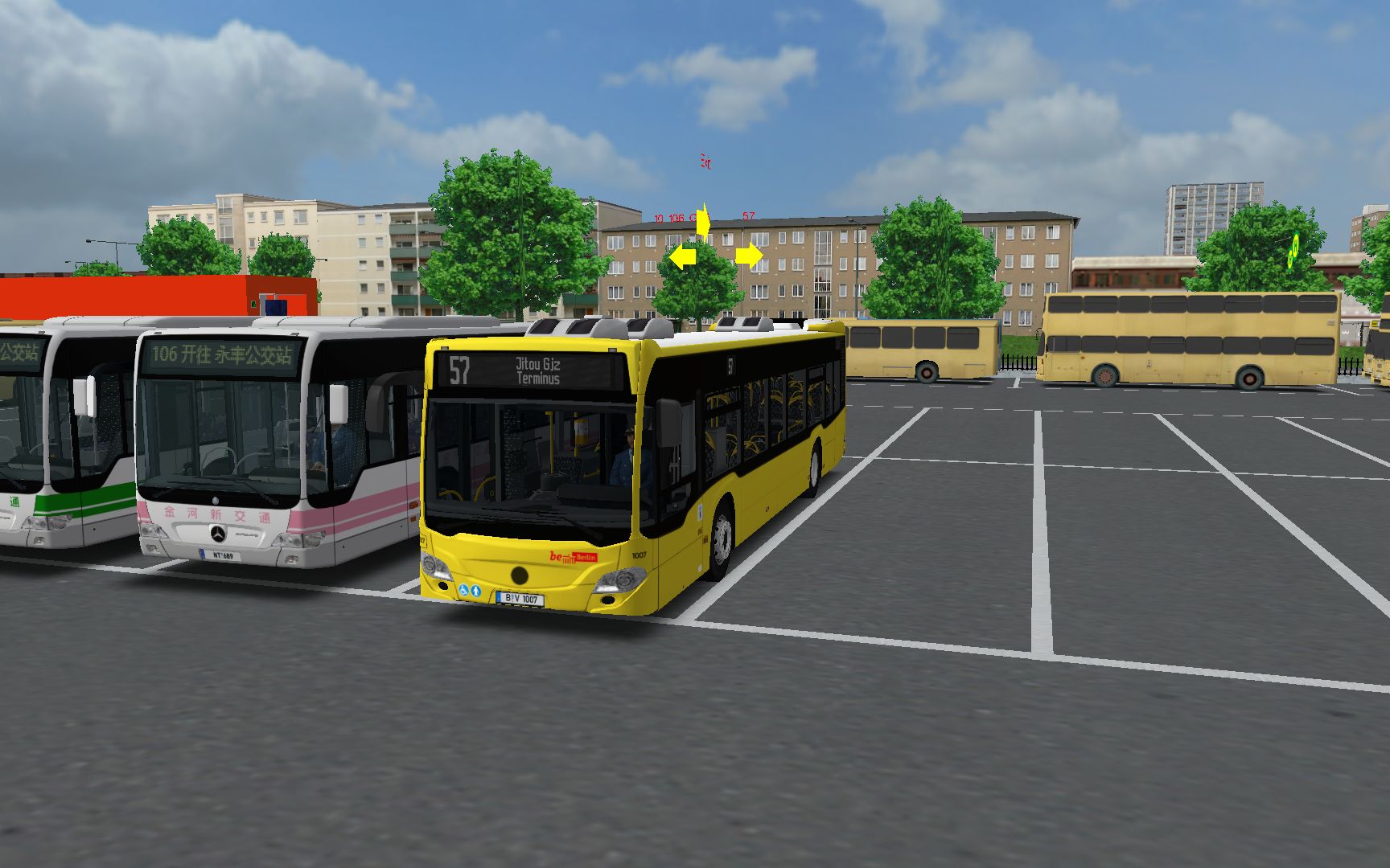 omsi2 金河市 57路