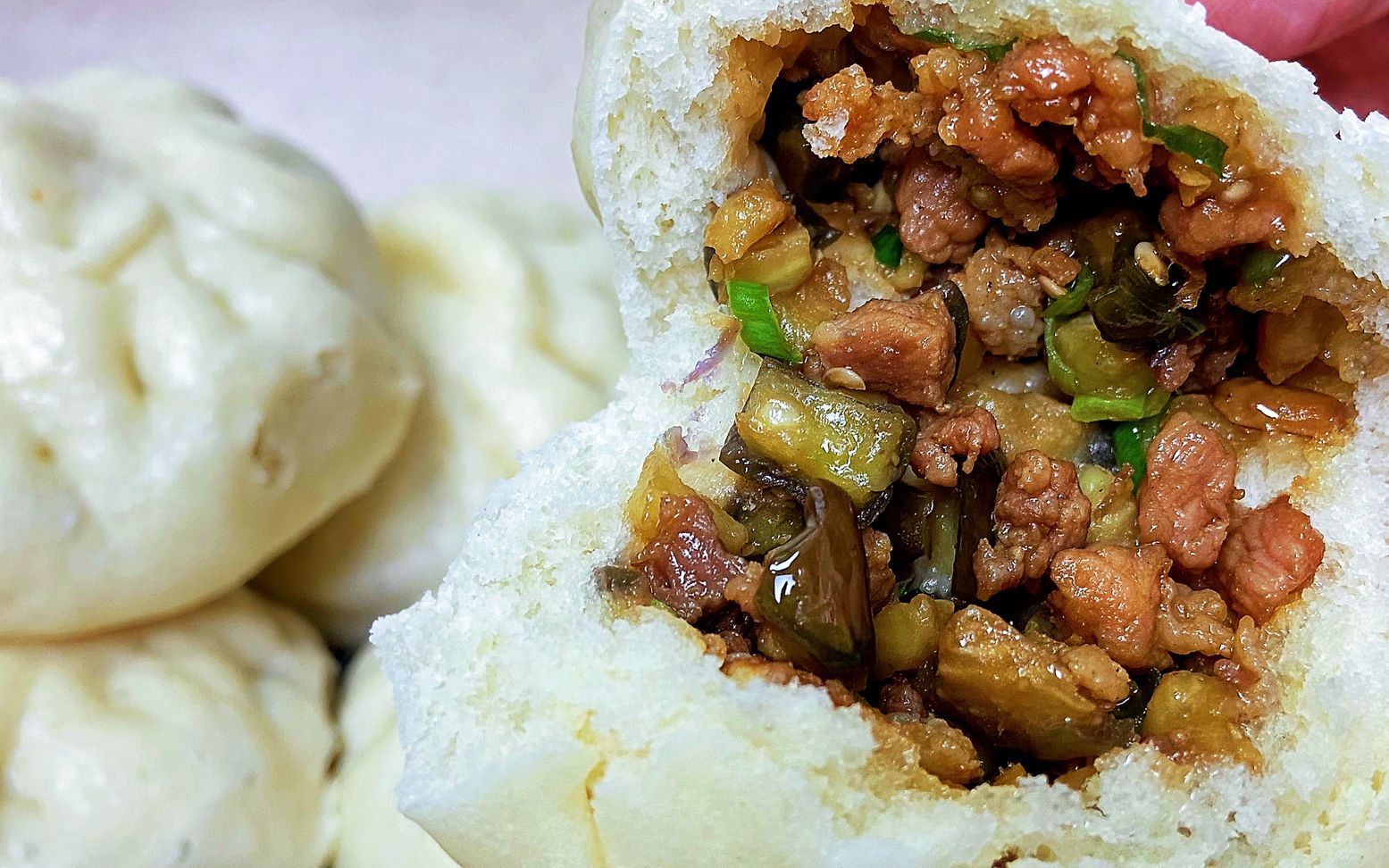 教你茄子包子馅的做法馅料多汁浓而不腻做法简单味道香醇