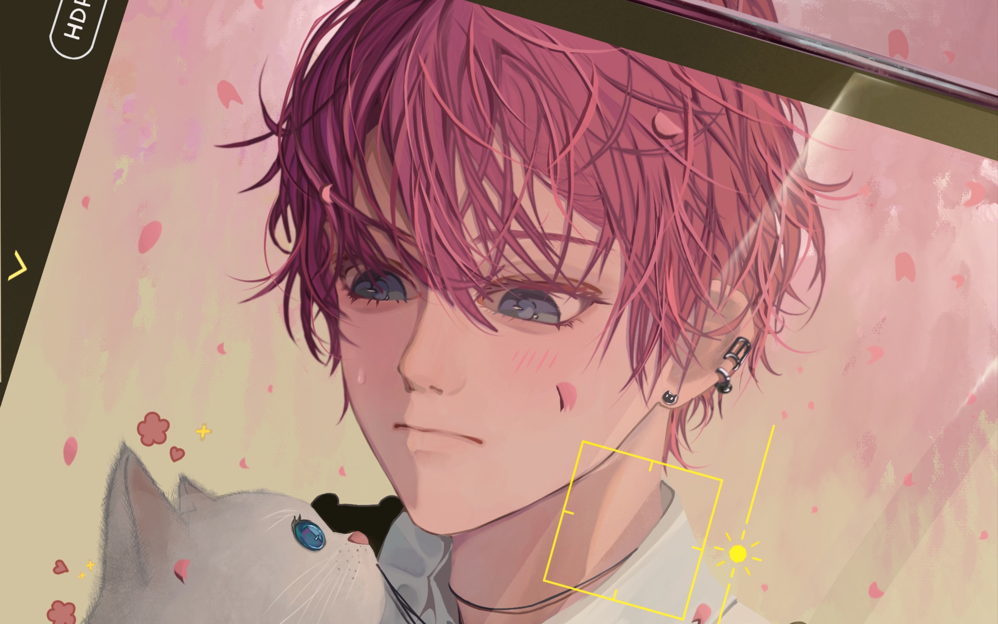 procreate叮咚你的主唱男友reo和小猫咪请签收