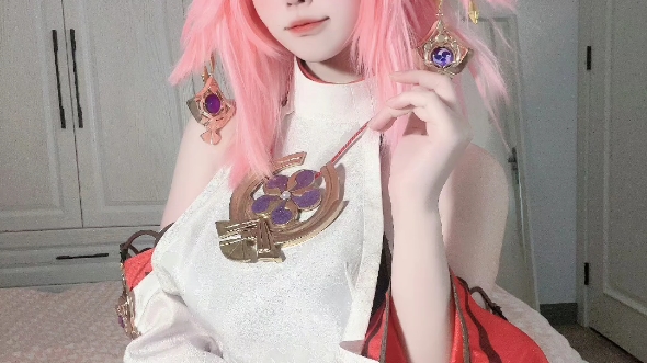 八重神子cosplay@呆呆今天又翘课了