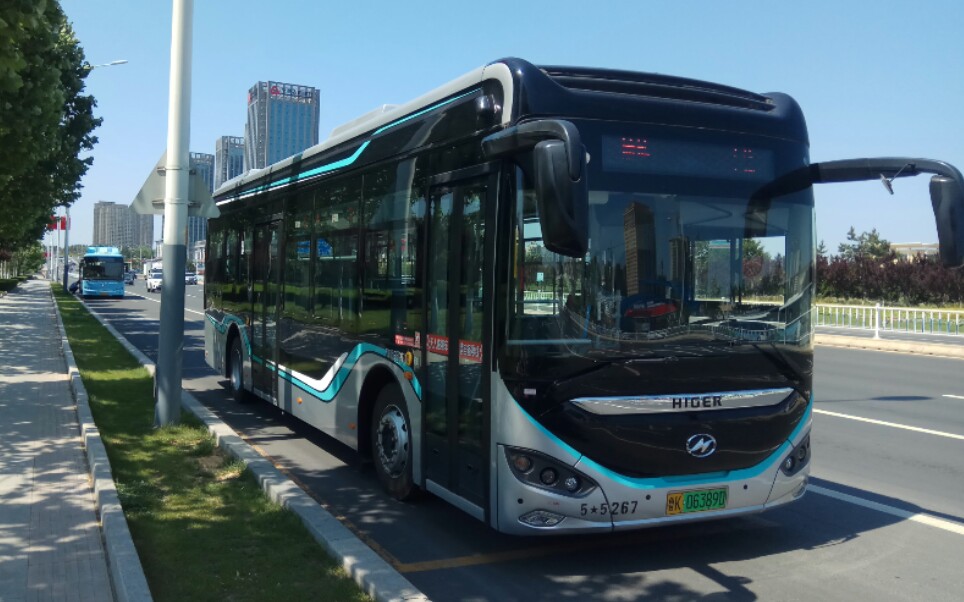 文登公交城铁专线夜班第一趟前方展望城铁东站开往国贸方向