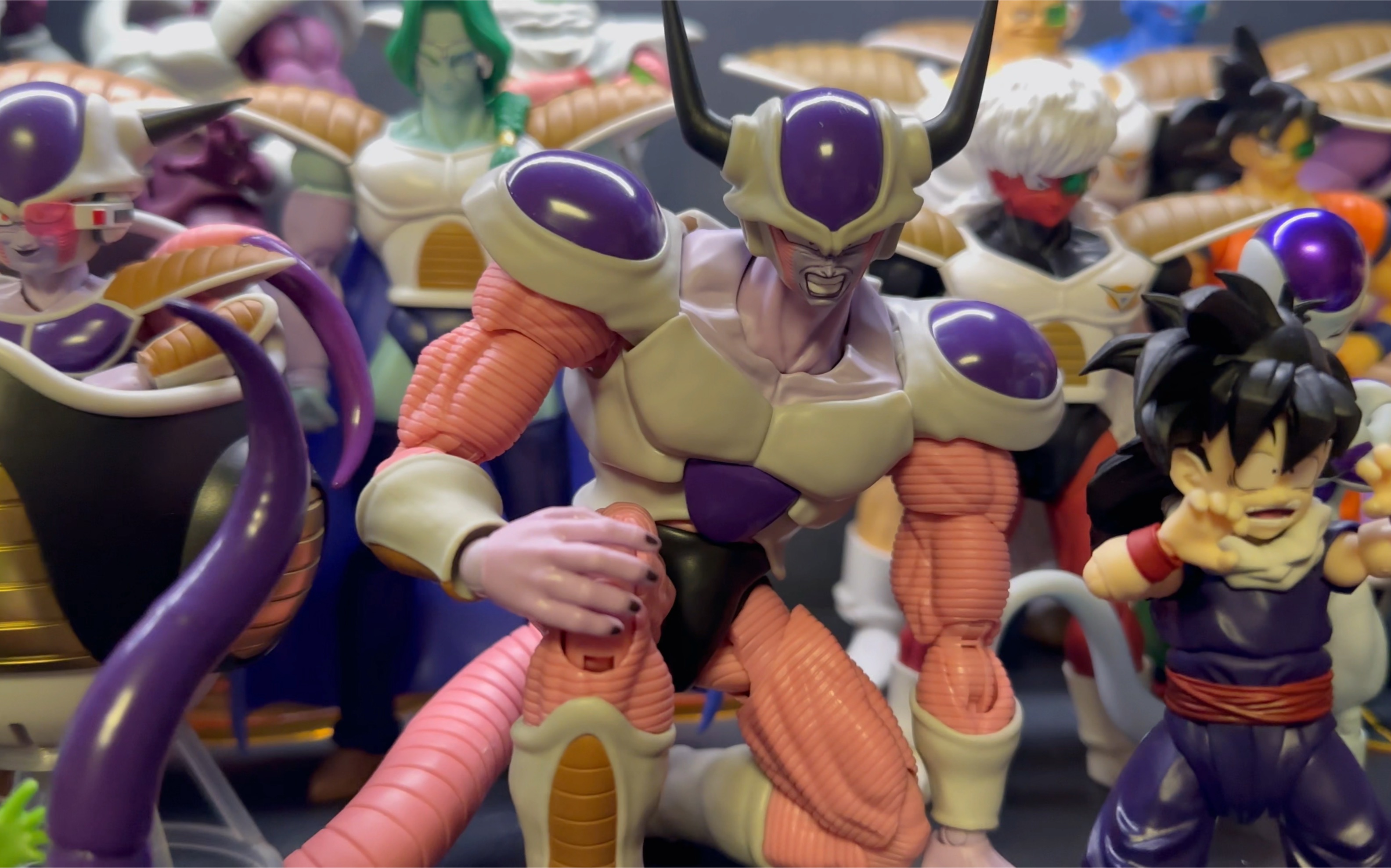 龙珠shf 赛亚人篇和那美克星篇展示