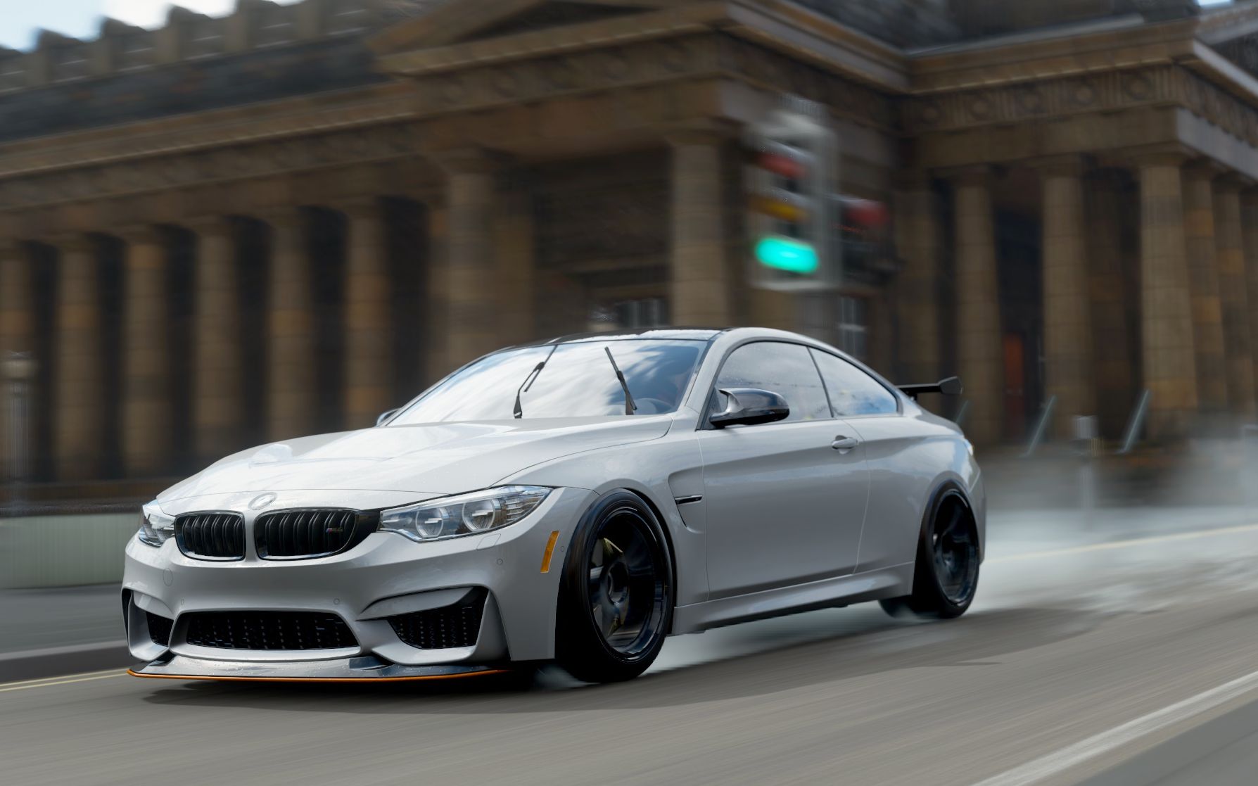 [地平线4]bmw m4 gts 黎明环岛 2k高画质极致享受