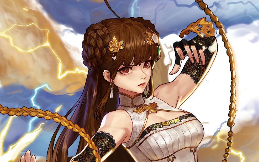 技能演示——气功师(女)