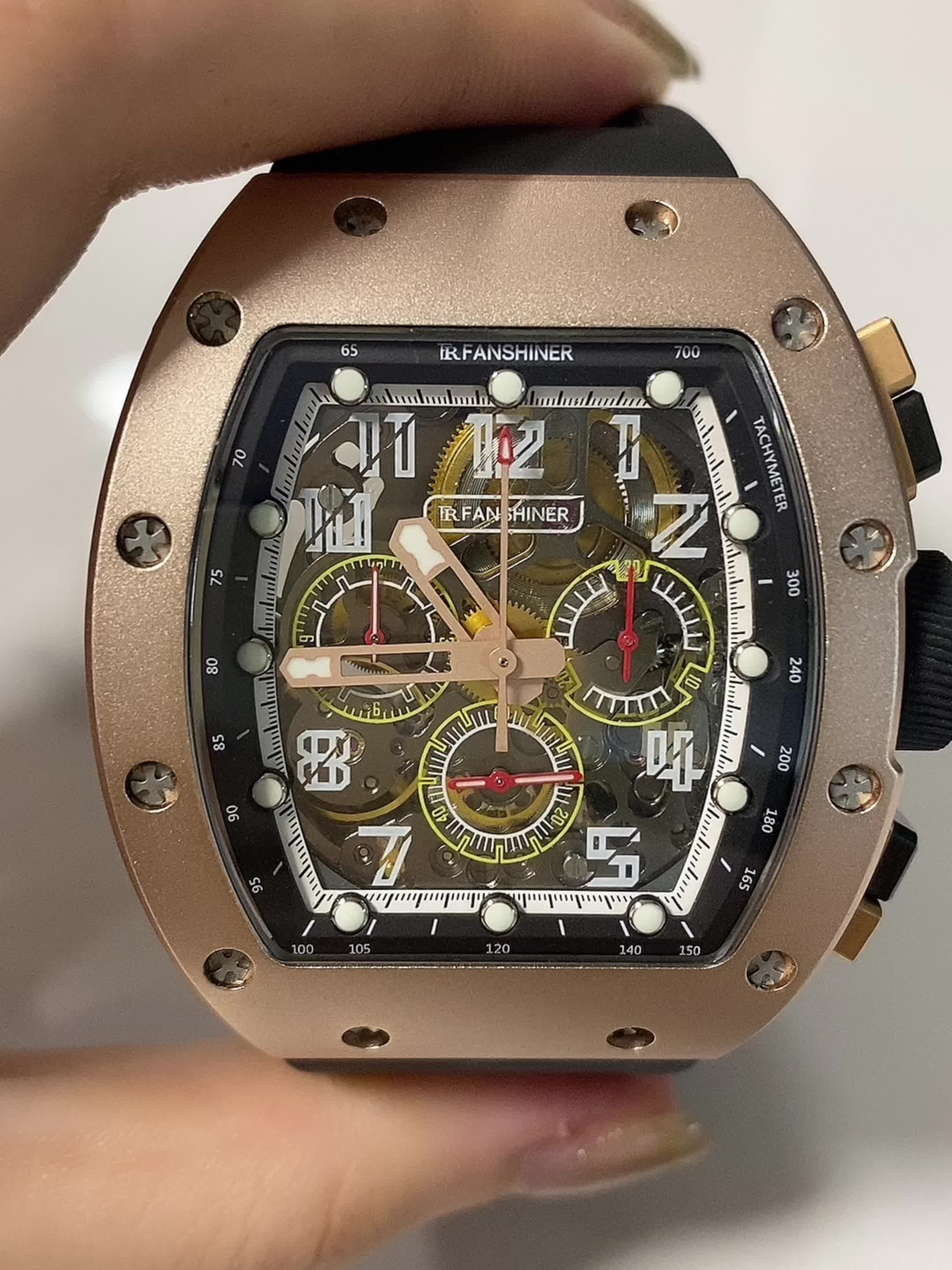 碳纤维镂空表盘