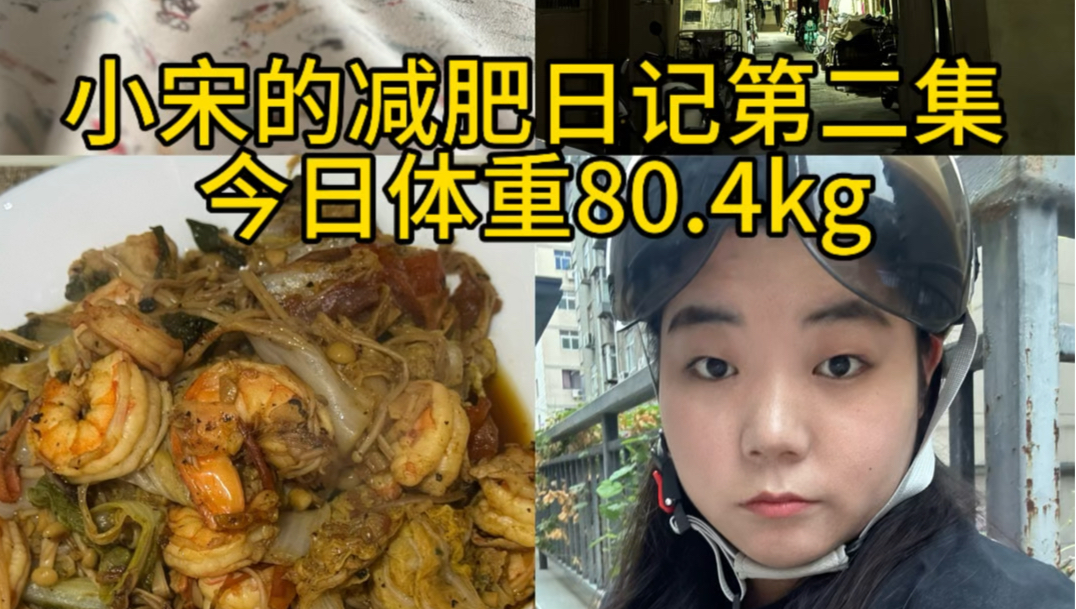 第二集 | 今日体重80.4kg,已减1.1kg哔哩哔哩bilibili